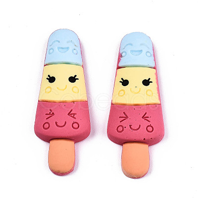Rainbow Resin Cabochons CRES-R195-07-1