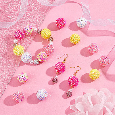 Resin Rhinestone Beads RESI-PH0001-81A-1