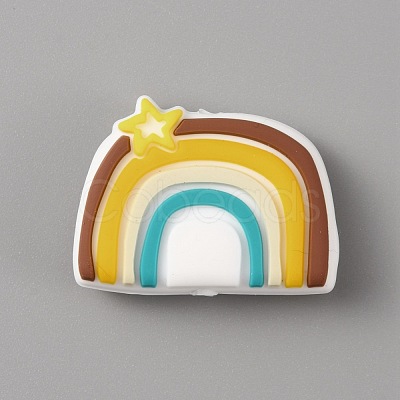 Silicone Beads SIL-WH0001-25B-1