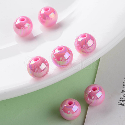 Opaque Acrylic Beads MACR-S370-D10mm-A02-1