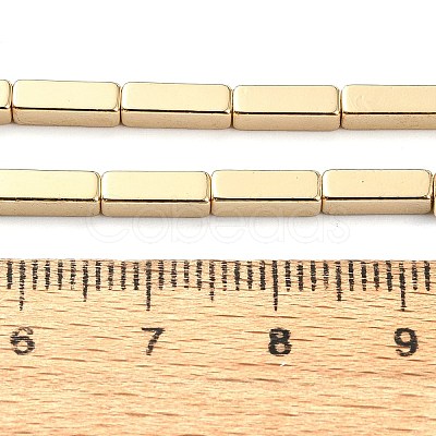 Electroplated Synthetic Non-magnetic Hematite Beads Strands G-I360-Y02-02-1