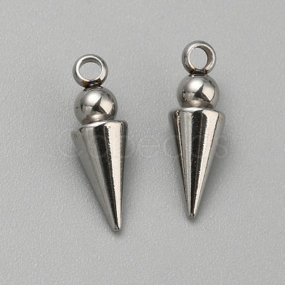 304 Stainless Steel Pendants STAS-WH0044-29A-1