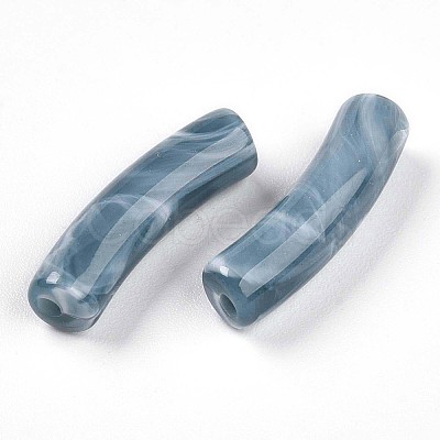 Two Tone Acrylic Beads MACR-ZX025-10-1