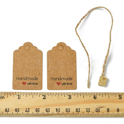 100Pcs Paper Gift Tags CDIS-FS0001-18-1