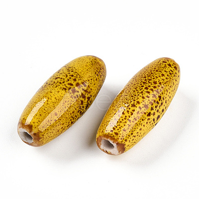 Handmade Porcelain Beads PORC-N008-07F-1