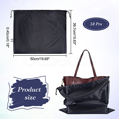 Cloth Imitation Silk Dustproof Storage Pouches ABAG-WH0044-47B-1