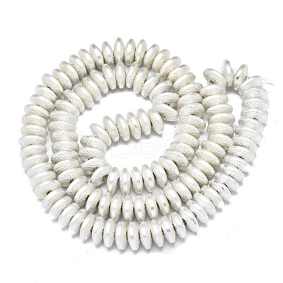 Electroplate Non-magnetic Synthetic Hematite Beads Strands G-S372-001-02S-1