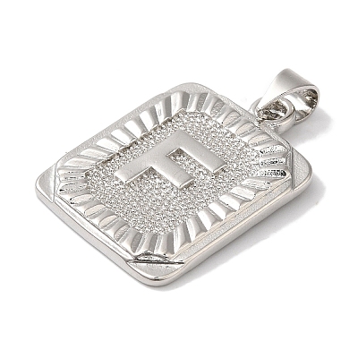 Rack Plating Brass Pendants KK-B092-42P-F-1