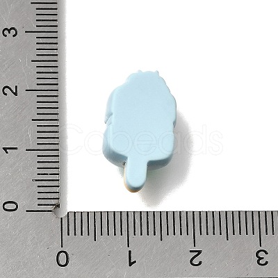 Opaque Resin Imitation Food Cabochons RE-CBA1442-01-1