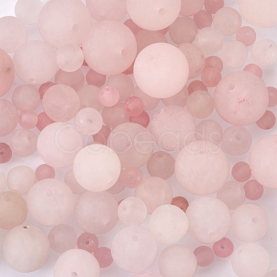 Natural Rose Quartz Beads G-TA0001-16-1