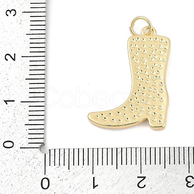 Brass Enamel Pendants KK-G522-50G-02A-1
