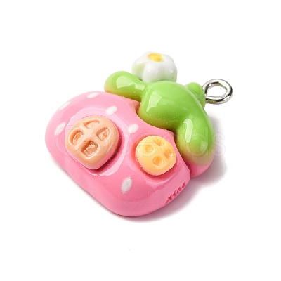 Opaque Resin Pendants RESI-V011-01D-1