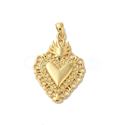 Rack Plating Brass Pendants KK-G504-12G-1