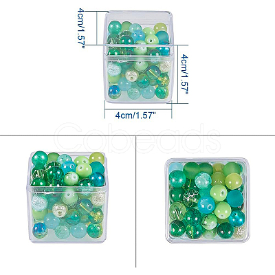 Plastic Bead Containers CON-BC0004-10-1