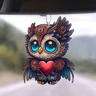 Owl Acrylic Pendant Decorations LS-PW-WG63691-02-1