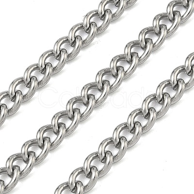 304 Stainless Steel Curb Chains CHS-B016D-P-1