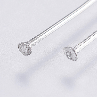 Tarnish Resistant 304 Stainless Steel Flat Head Pins X-STAS-F146-01P-40mm-1