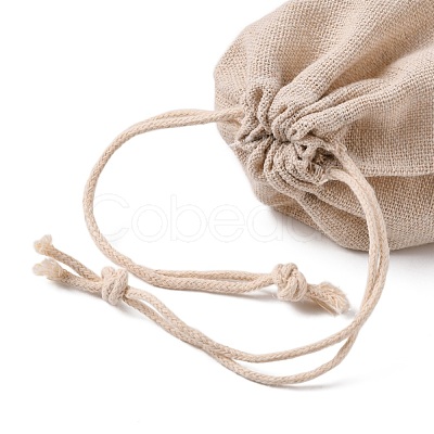 Cotton Packing Pouches Drawstring Bags X-ABAG-R011-12x15-1