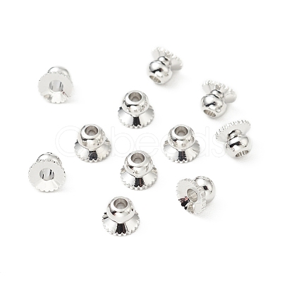 Rack Plating Brass Bead Cap KK-WH0060-03P-1