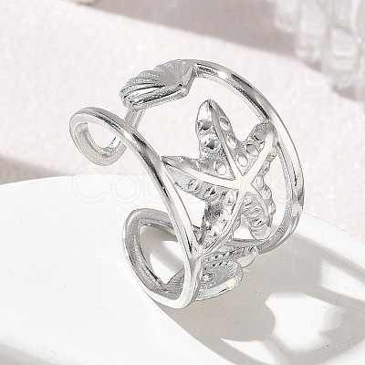 304 Stainless Steel Cuff Open Rings SA-CBAF5A1-05P-1