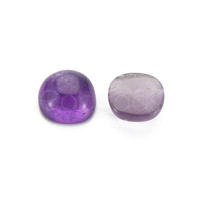 Natural Amethyst Cabochons G-N326-120A-1