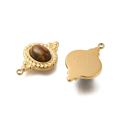 Natural Tiger Eye Pendants STAS-C111-56G-1