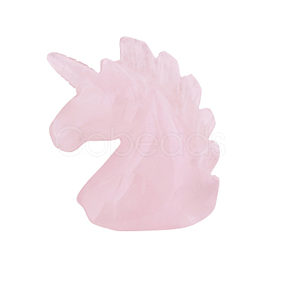 Natural Rose Quartz Display Decorations UNIC-PW0001-053E-1