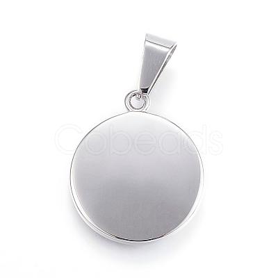 Feng Shui 304 Stainless Steel Enamel Pendants STAS-G126-14P-1