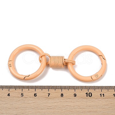 Alloy Spring Gate Clasps PALLOY-Q009-01E-1