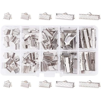 Mixed Iron Ribbon Crimp Ends Sets IFIN-PH0008-01P-1