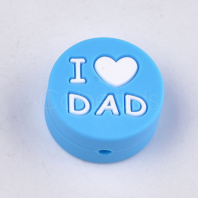 Food Grade Eco-Friendly Silicone Focal Beads SIL-S003-01E-1