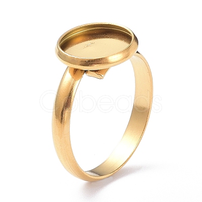 Ion Plating(IP) 304 Stainless Steel Finger Rings Components STAS-P291-02A-G-1