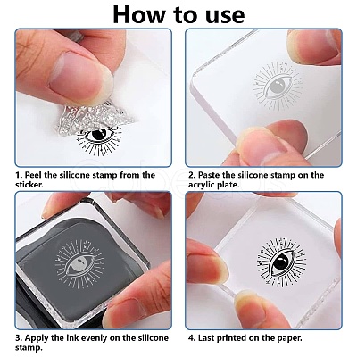 Custom PVC Plastic Clear Stamps DIY-WH0439-0281-1
