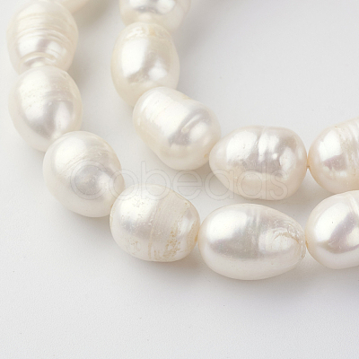 Natural Cultured Freshwater Pearl Beads Strands PEAR-R064-05-1