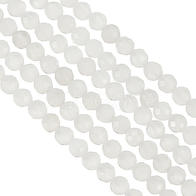 2 Strands Natural White Moonstone Beads Strands G-OC0004-42-1