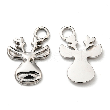 Non-Tarnish 304 Stainless Steel Pendants STAS-Q248-09P-1