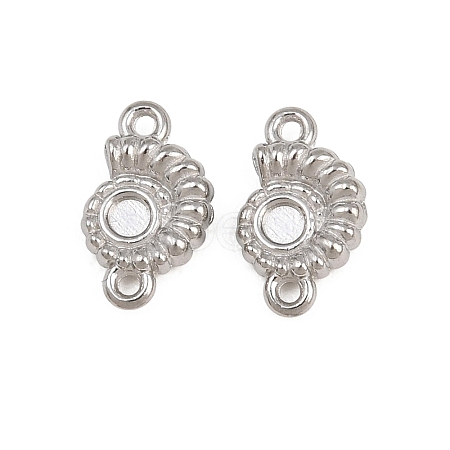 304 Stainless Steel Connector Charms SA-CBA302A-05P-1