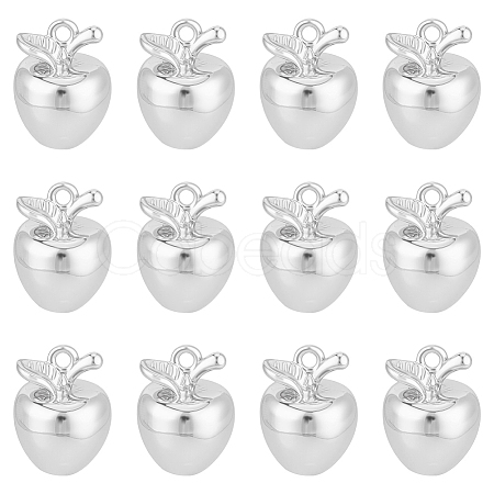 12Pcs Brass Charms KK-BC0015-09S-1