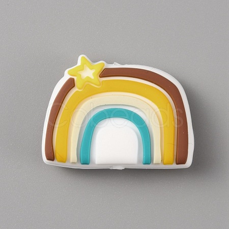 Silicone Beads SIL-WH0001-25B-1
