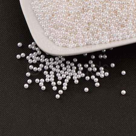 Imitation Pearl Acrylic Beads OACR-S011-4mm-Z9-1