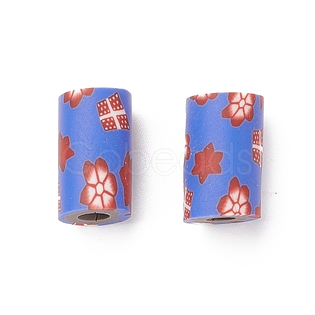 Handmade Polymer Clay Beads CLAY-XCP0001-15-1