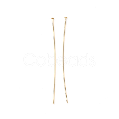 Brass Flat Head Pins KK-WH0058-03D-G01-1
