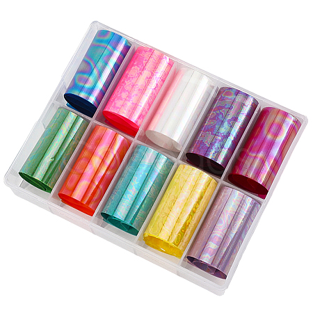 10 Rolls PET Sticker Tapes AJEW-WH20020-246A-16-1