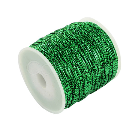 1mm Jewelry Braided Thread Metallic Threads MCOR-S002-05-1