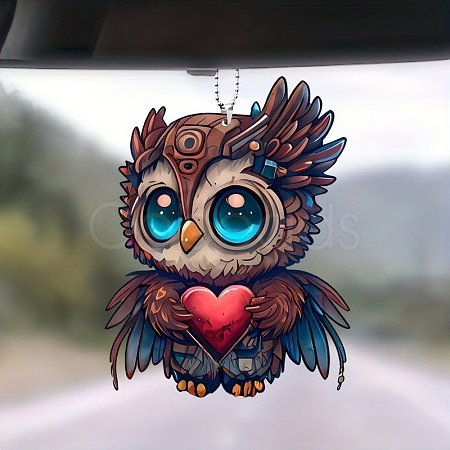 Owl Acrylic Pendant Decorations LS-PW-WG63691-02-1