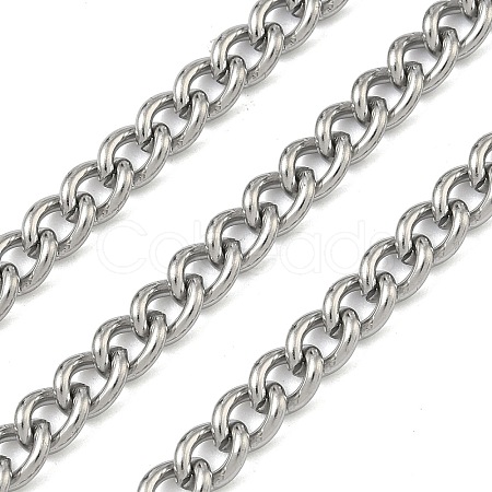 304 Stainless Steel Curb Chains CHS-B016D-P-1