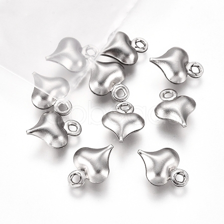 Tarnish Resistant 304 Stainless Steel Charms STAS-I138-11A-P-1