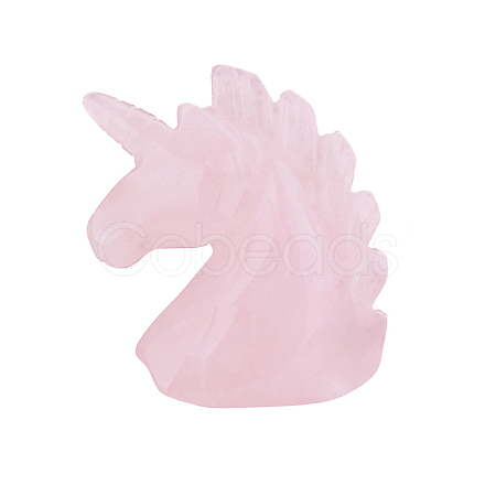 Natural Rose Quartz Display Decorations UNIC-PW0001-053E-1
