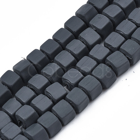 Handmade Polymer Clay Beads Strands CLAY-S092-78B-1