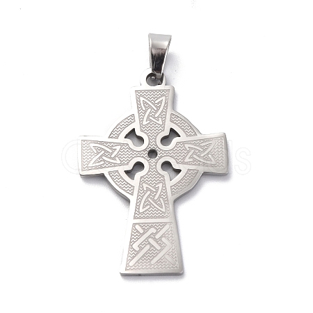 Non-Tarnish 201 Stainless Steel Pendants STAS-C062-10P-1